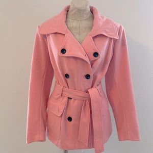 NY&C pink pea coat